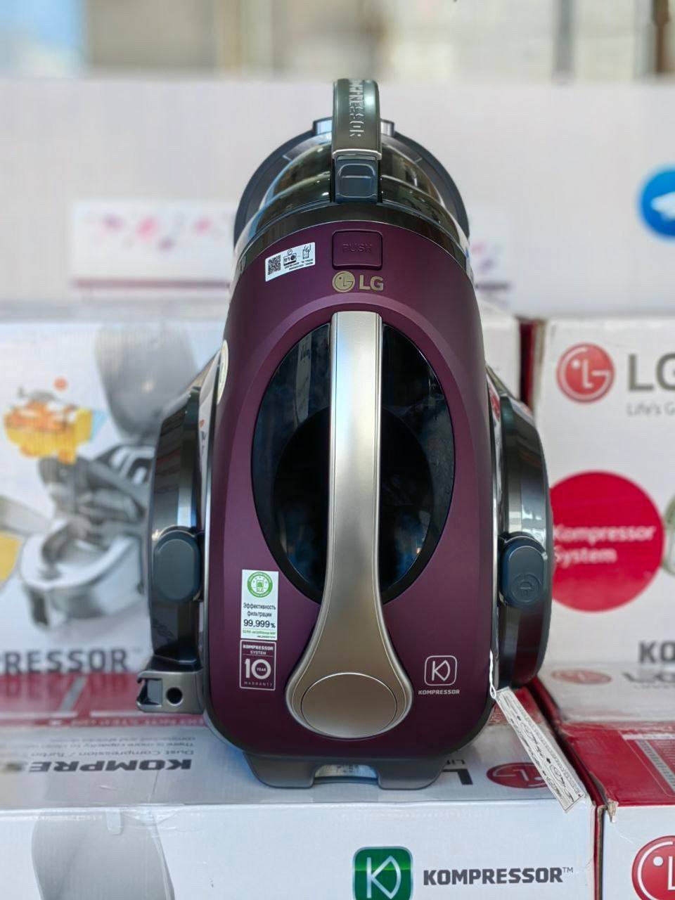 جارو برقی ال جی مدل VC83109 UHAQ